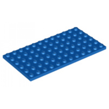 blue plate 6 x 12