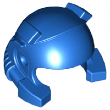 minifigure headgear helmet with breathing apparatus and headlights