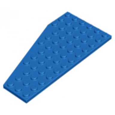 blue wedge plate 12 x 6 right