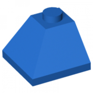 blue slope 45 2 x 2 double convex corner