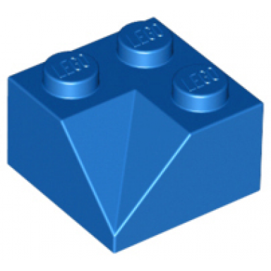 blue slope 45 2 x 2 double concave