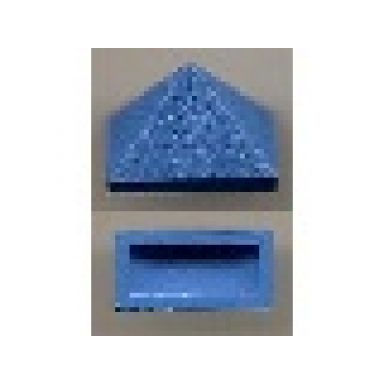 blue slope 45 2 x 1 triple without inside bar or bottom stud holder