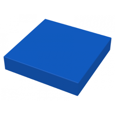 blue tile 2 x 2 without groove