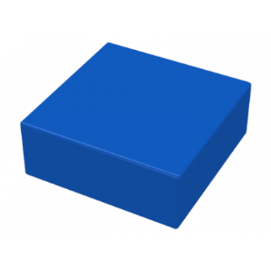 blue tile 1 x 1 without groove