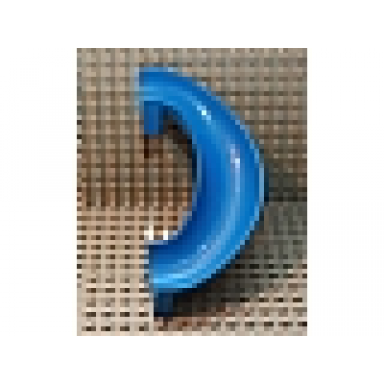 blue duplo slide curved 180 degrees
