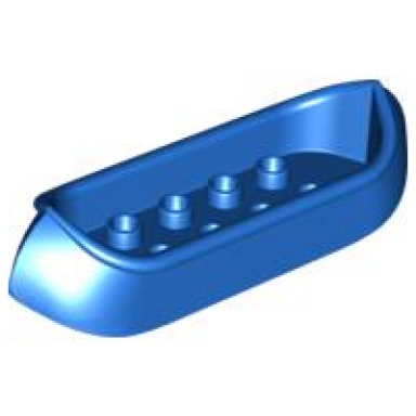 blue duplo canoe 2 x 8