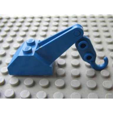 blue hook slope 45 2 x 3 x 1 1 3 double with arm with blue tow hook 3135 3136