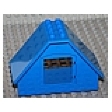 duplo roof sloped 4 x 8 x 5 with window opening