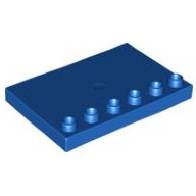 duplo tile modified 4 x 6 with studs on edge