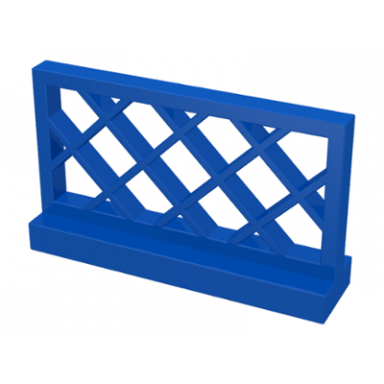 blue fence 1 x 4 x 2 lattice