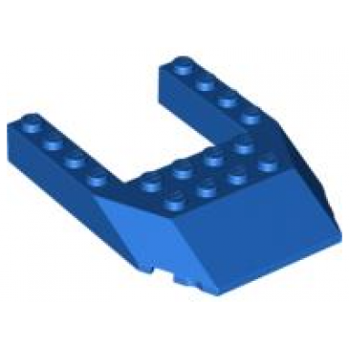 blue wedge 6 x 8 cutout