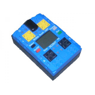 blue mindstorms scout - complete brick