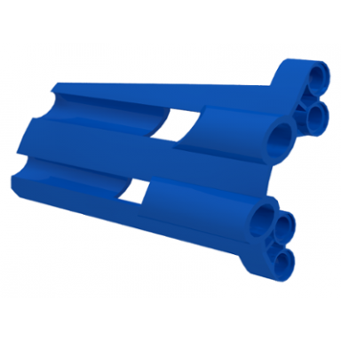 blue technic panel fairing 3 large long large holes side a