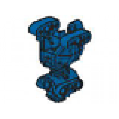 blue bionicle body torso trunk gearbox