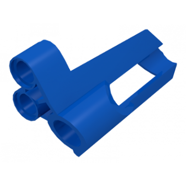 blue technic panel fairing 6 small short large hole side b