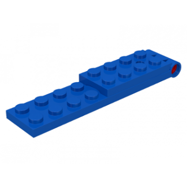 blue hinge plate 2 x 8