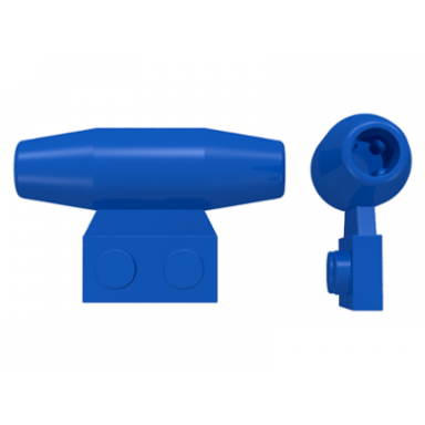 blue engine smooth small 1 x 2 side plate with axle holders