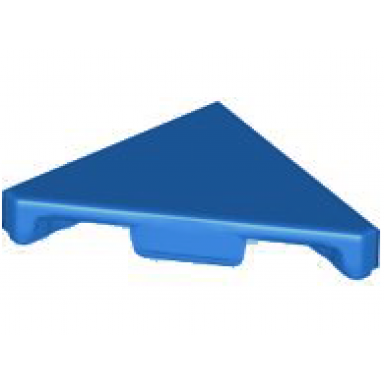 blue tile modified 2 x 2 triangular