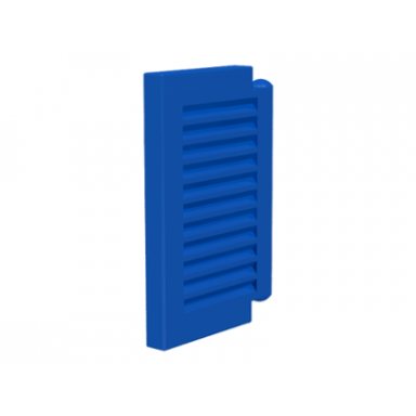 blue shutter for window 1 x 2 x 2