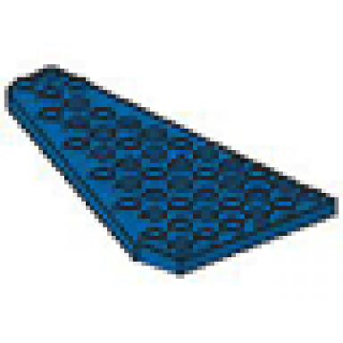 blue wedge plate 7 x 12 wing right