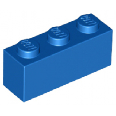 blue brick 1 x 3