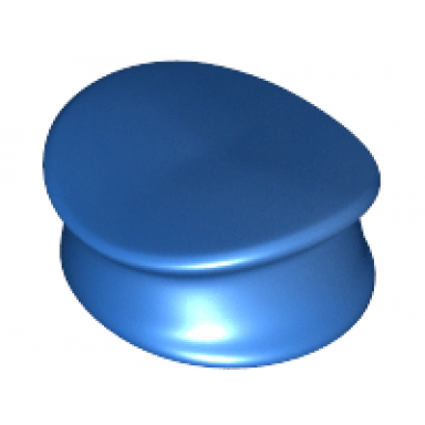 blue minifigure headgear hat police