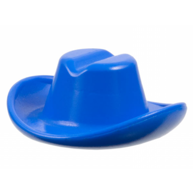 blue minifigure headgear hat cowboy