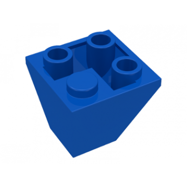 blue slope inverted 45 2 x 2 double convex