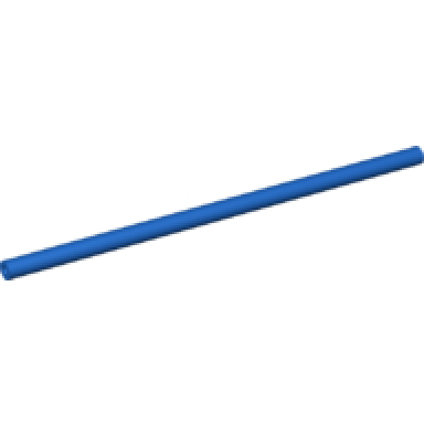 blue hose pneumatic 4mm d v2 precut 14l 11.2cm