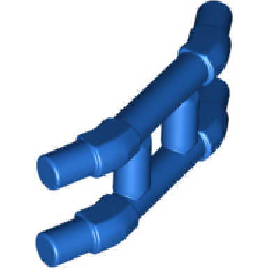 blue bar 3.6l double with angled ends train pantograph shoe