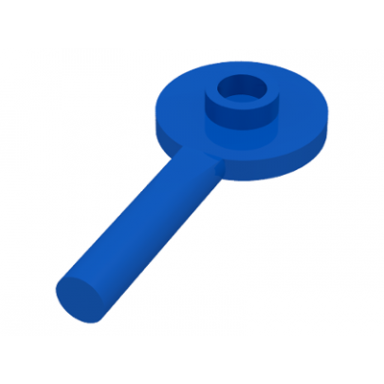 blue minifigure utensil signal paddle