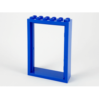 blue door frame 2 x 6 x 7