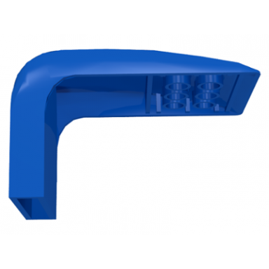 blue fabuland car roof fixed curve