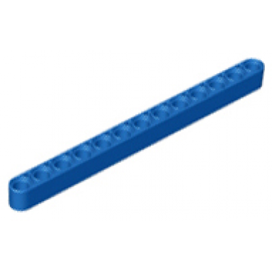 blue technic liftarm thick 1 x 13