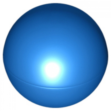 blue ball hard plastic 52mm d duplo ball for ball tube