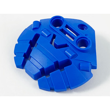 blue bionicle weapon 5 x 5 shield with triple blasters