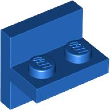 blue bracket 2 x 2 - 1 x 2 centered