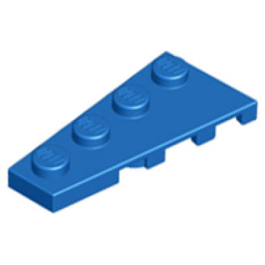 blue wedge plate 4 x 2 left