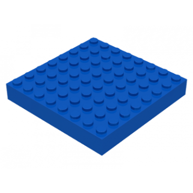 blue brick 8 x 8