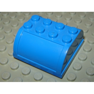 blue fabuland mailbox 4 x 4 x 1 2 3 top