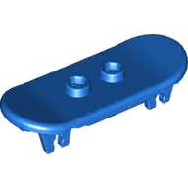 blue minifigure utensil skateboard deck