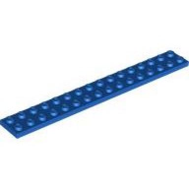 blue plate 2 x 16