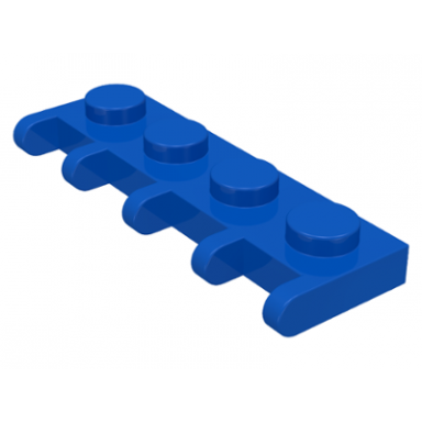 blue hinge plate 1 x 4