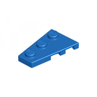 blue wedge plate 3 x 2 left