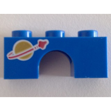 arch 1 x 3 with classic space logo pattern astro kitty