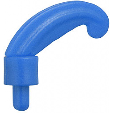 blue minifigure plume feather small