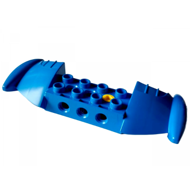 blue duplo toolo wings with beam center