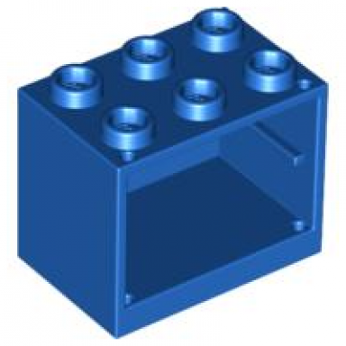 blue container cupboard 2 x 3 x 2 undetermined type