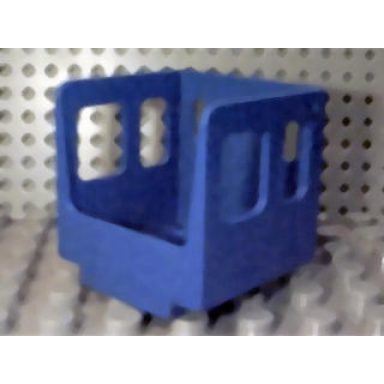 blue duplo train steam engine cabin 3 x 3 x 3