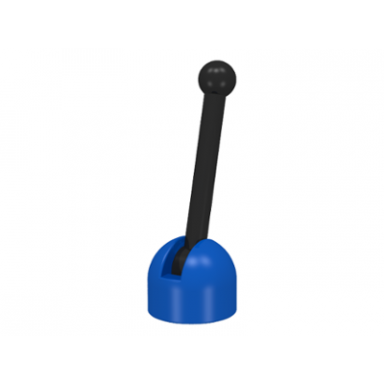 blue antenna small base with black lever 4592 4593
